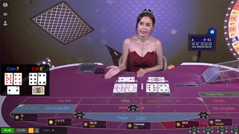 Chiến thuật soi cầu Baccarat