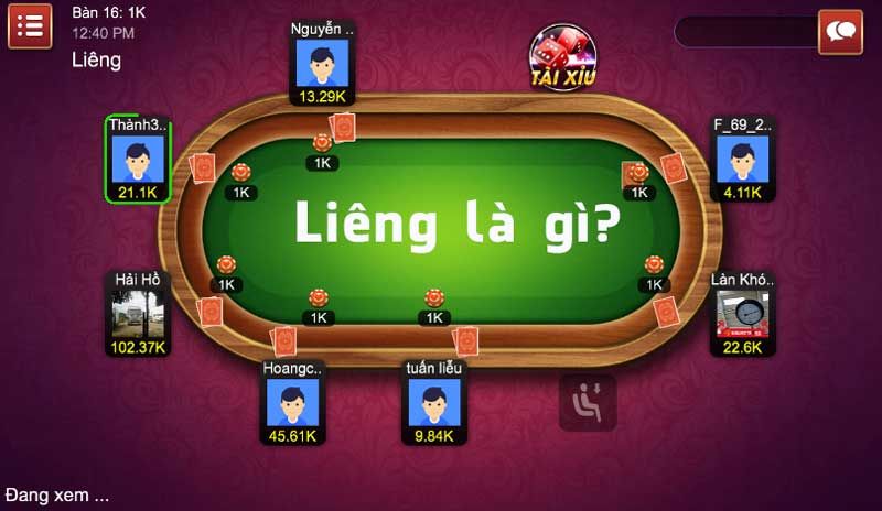 Hướng dẫn chơi liêng hiệu quả