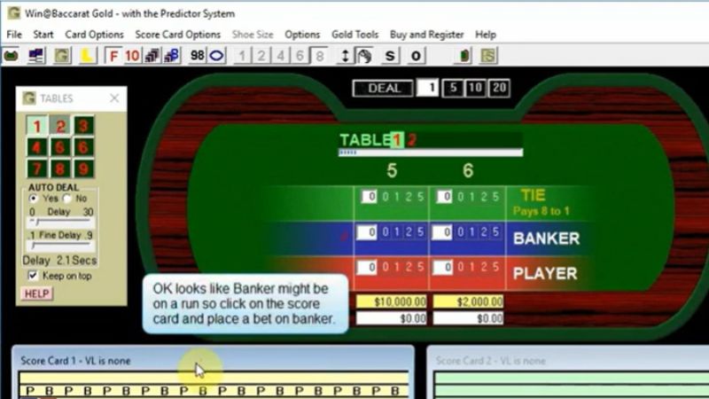 Soi cầu Baccarat cần chú ý điều gì?